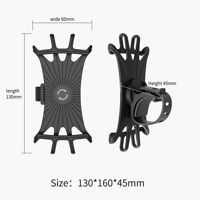 Bike Phone Holder Bicycle Mobile Cellphone Holder Motorcycle Suporte Celular For iPhone Samsung Xiaomi Gsm Houder Fiets