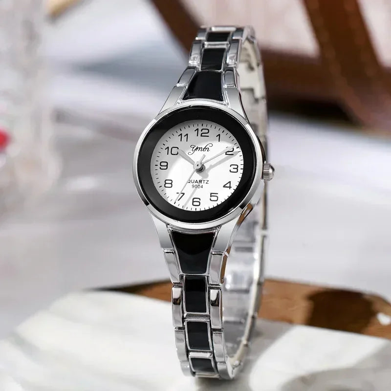 New Versatile Women's Watch Steel Belt Bracelet Student Silent Quartz Watch Dropshipping Ladires Luxury Gift Clock Reloj Mujer
