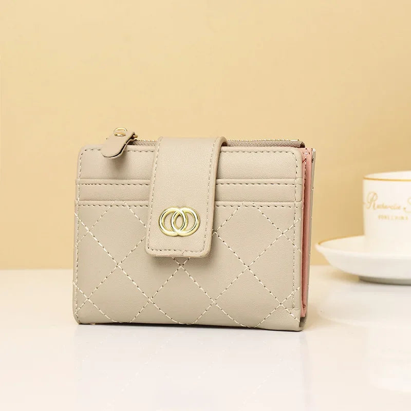 Women Wallets PU Leather Female Purse Mini Multi-Cards Holder Coin Short Wallets Slim Small Wallet Zipper Carteras Para Mujeres