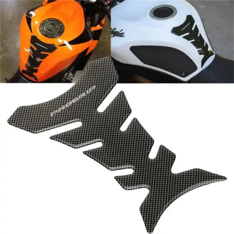 Carbon Universal Motorcycle Tank Pad Protector Sticker 3D Decal For Yamaha Honda Kawasaki Ktm Bmw Ducati Suzuki