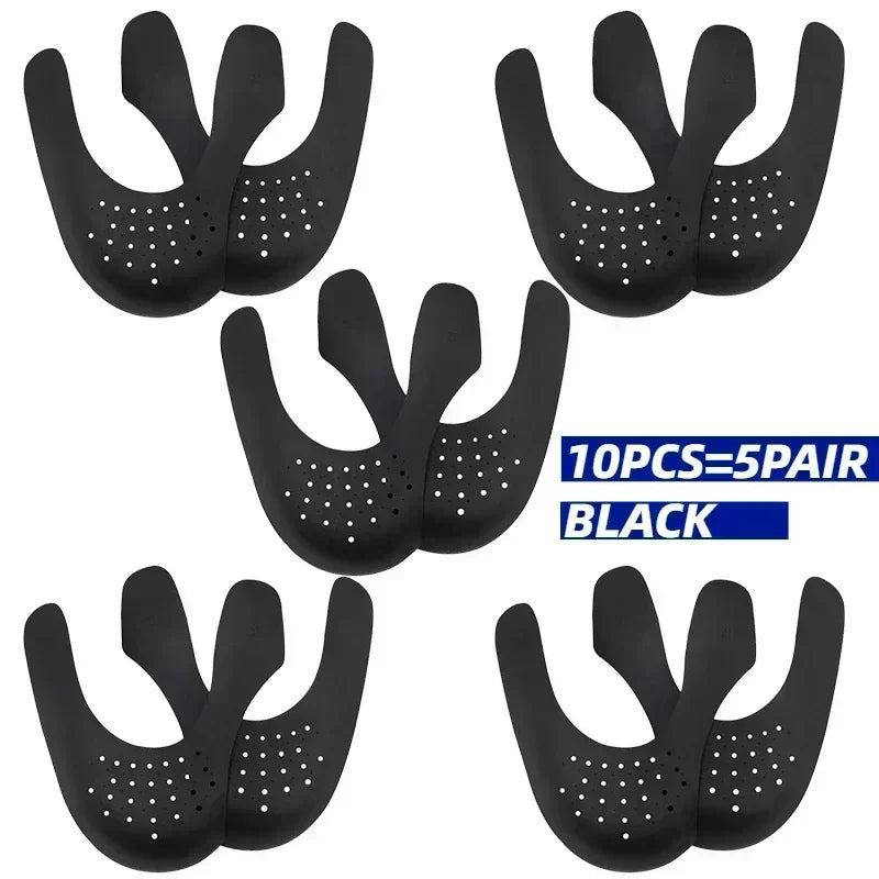 10PCS Shoes Head Stretcher Anti-Fold Bending Shield Crack Toe Cap Wrinkled Fold Shoes Anti-Crease Dropshipping Support Protector