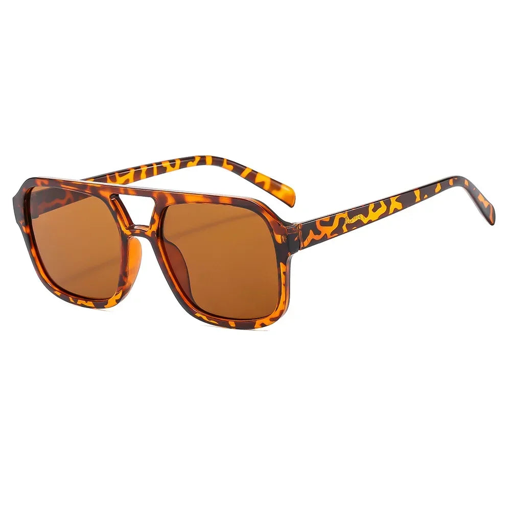 Vintage Square Sunglasses for Woman Retro Brand Sun Glasses Female Black Yellow Fashion Candy Colors Oculos De Sol Feminino