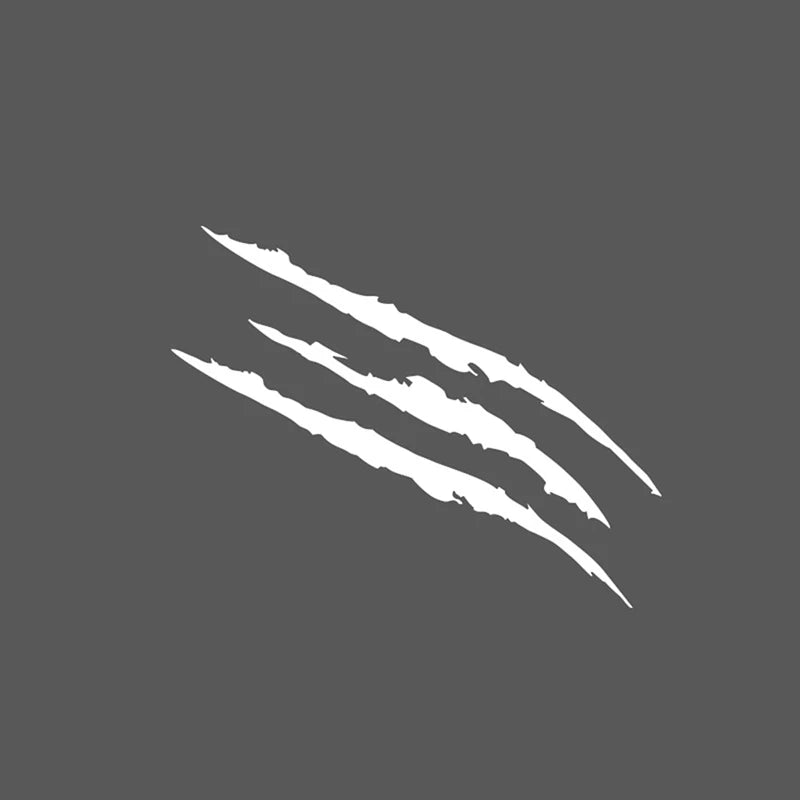 Car Styling Headlights Personalized Car Stickers Monster Claw Scratch Stripe Marks Headlight Decal Car Stickers Auto Accessorie