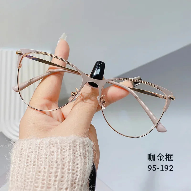 Fashion Luxury Women Transparent Anti Blue Light Glasses Computer Eyewear Frame Men Brand Designer Optical Spectacle Eyeglasses