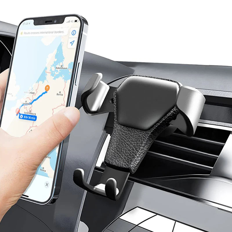 Universal Gravity Auto Phone Holder Car Air Vent Clip Mount Mobile Phone Holder CellPhone Stand Support for Cellphone for IPhone