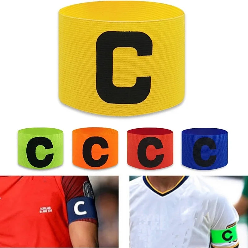 Kids Adults Football Captain Armband Soccer Arm Band Leader Competition Gift Soccer Captain Group Armband Football Training