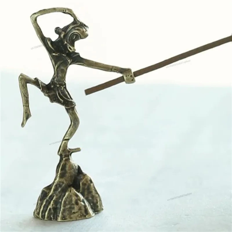 Incense Burner Aroma Burner Creative Lotus Bunrer Cones Backflow Incense Holder Plum Branch Home Decor Monkey ornament