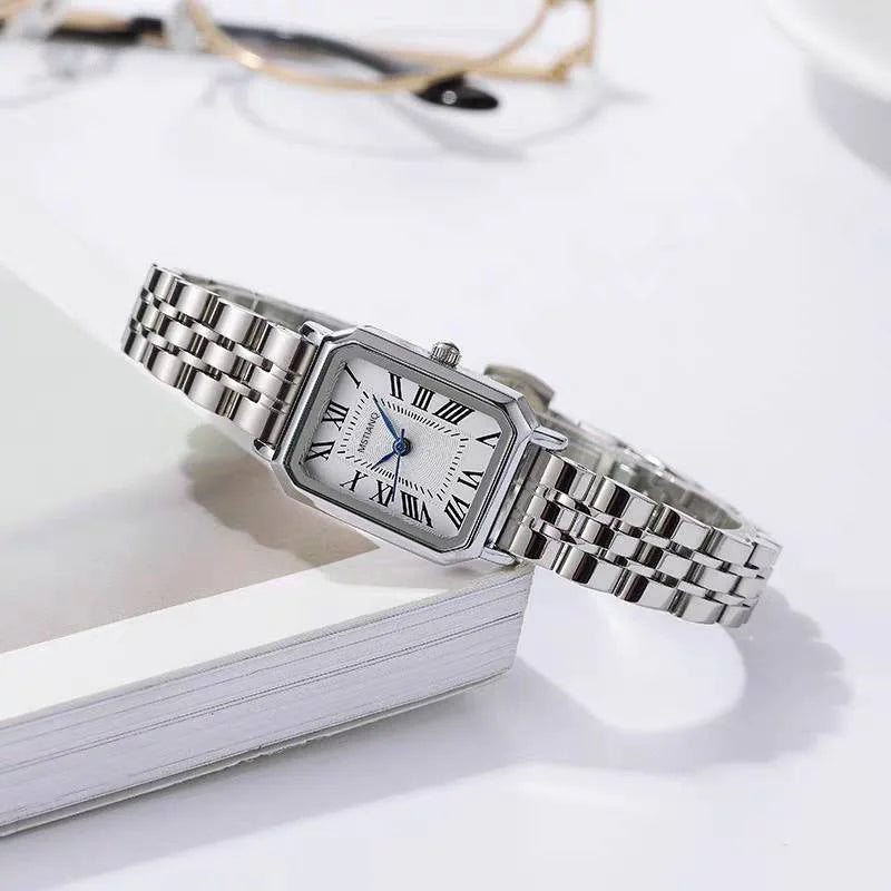 Brand Luxury Women Quartz Watch Casual Fashion Adjustable Stainless Steel Strap Wristwatch Ladies Gifts Watches Reloj De Mujer