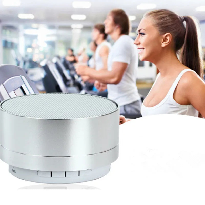 New Wireless Speaker Bluetooth Outdoor Subwoofer MINI Portable Speaker Radio Music Sound Box Aluminum Alloy Wireless Speaker A10