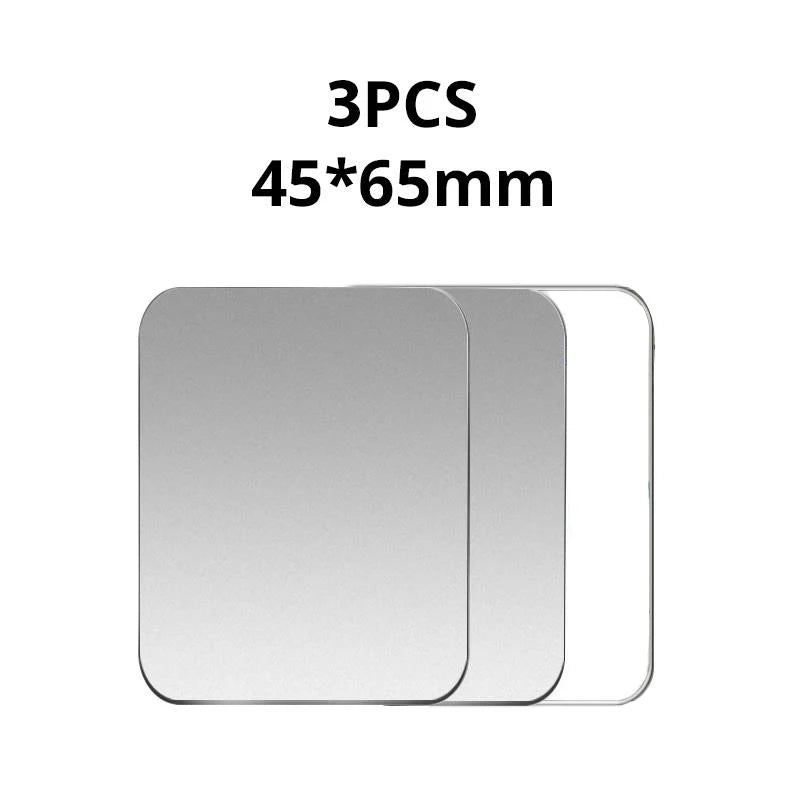 Magnetic Metal Plate for Car Phone Holder Stand Round Square Sticker iron Sheet for Cellphone Tablet Magnet Disk Desk Car Stand