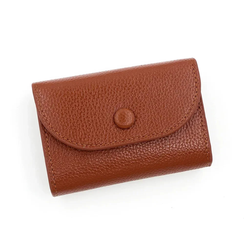 1PC Practical Women's Small Card Wallet Simple and Fashionable Small Card Bag School Girls' Coin Wallet Key Storage Bag