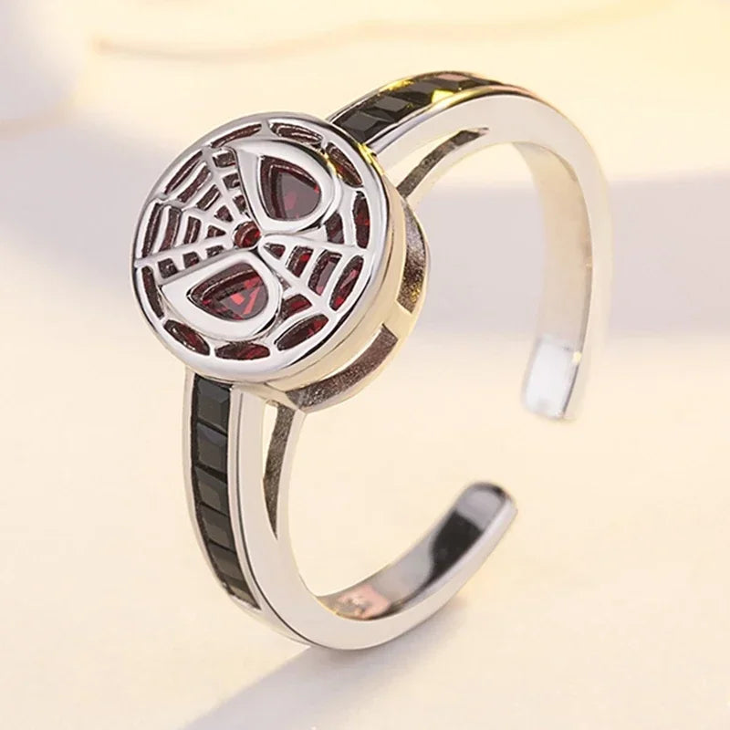 Retro Domineering Ethnic Style Fire-Breathing Dragon Ring Men\\'s Charm Open Ring Punk Motorcycle Rider Jewelry Accessories