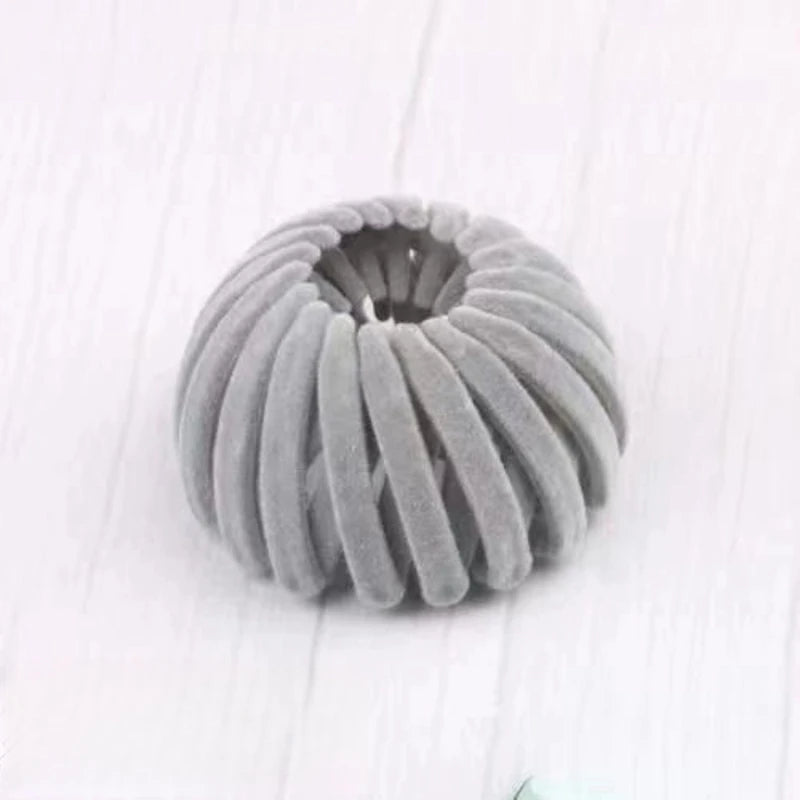 Ponytail Hair Rings Clips Hair Clips Women Bird Nest Shaped Hair Hairpin Simple Magic Lazy Braider Tool Women Hair Accessories