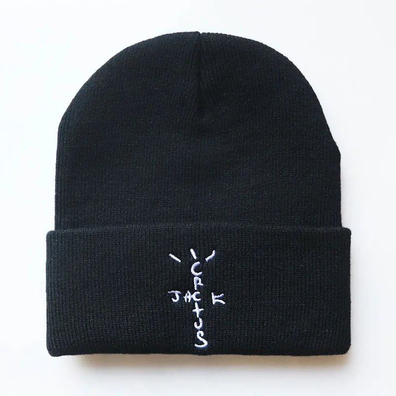 new Cactus Beanie Rapper Embroidery Warm Winter Hat Knitted Hat Skullies Beanies Hat Hip Hop Knit Cap