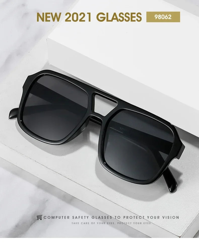 Vintage Square Sunglasses for Woman Retro Brand Sun Glasses Female Black Yellow Fashion Candy Colors Oculos De Sol Feminino