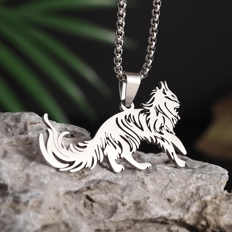 Fashion Trend Engraved Alphabet Bear Pendant Cute Animal Necklace Mens Womens Charm Hip Hop Party Street Jewelry Gifts