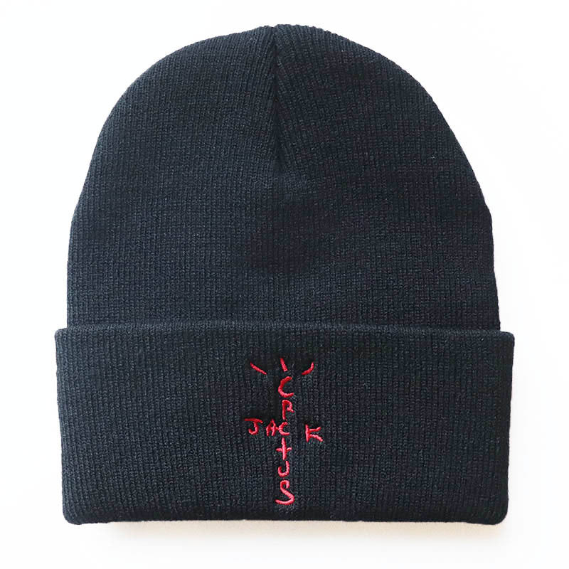 new Cactus Beanie Rapper Embroidery Warm Winter Hat Knitted Hat Skullies Beanies Hat Hip Hop Knit Cap