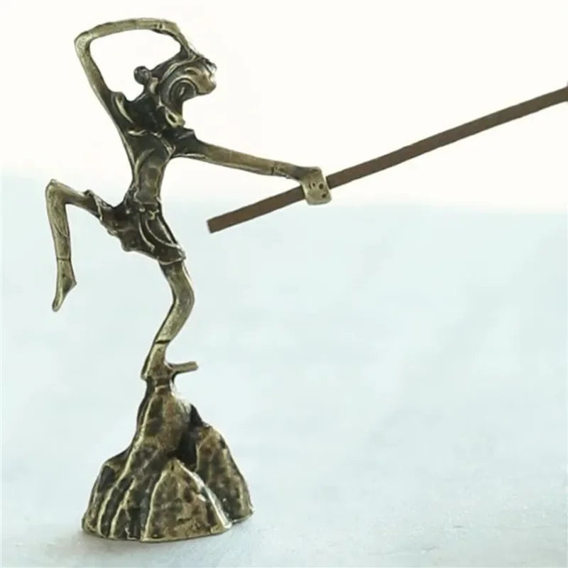 Incense Burner Aroma Burner Creative Lotus Bunrer Cones Backflow Incense Holder Plum Branch Home Decor Monkey ornament