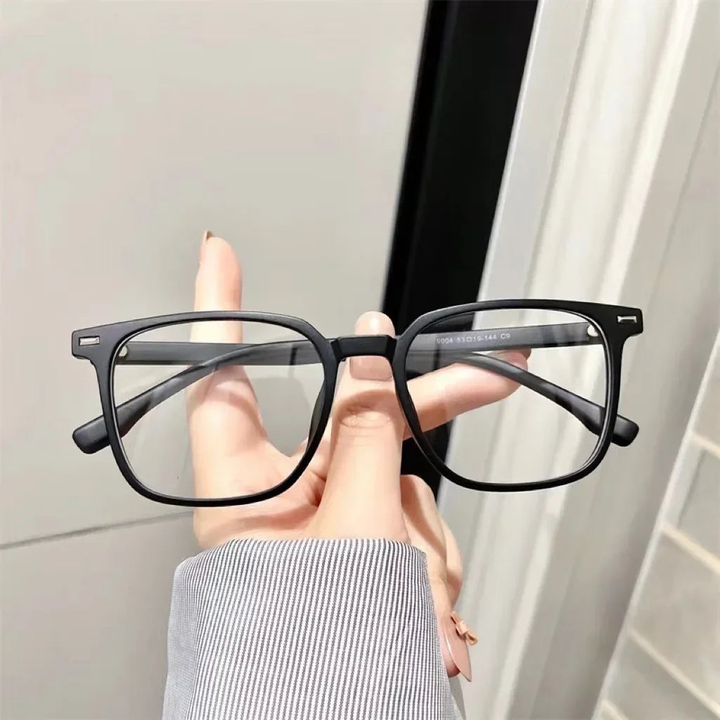 Square Frame Anti-blue Glasses for Men Women Fashion Simple Computer Glasses Light Blocking Lenses Glasses Eyewear