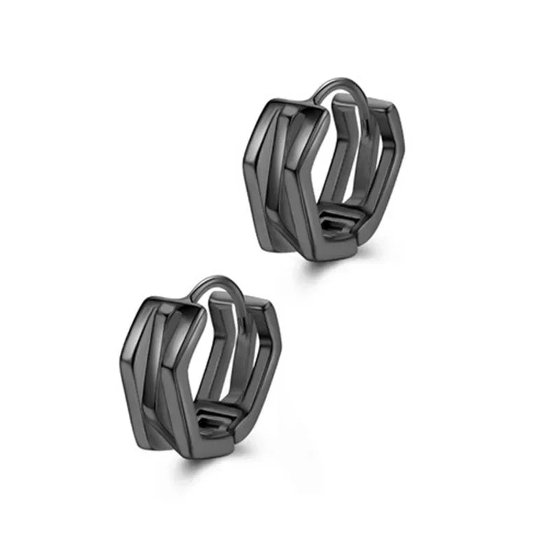 Fashion Personality Creative Snake Winding Plant Vine Hoop Earrings for Men Women Daily Wear Hypoallergenic Luxury Jewelry