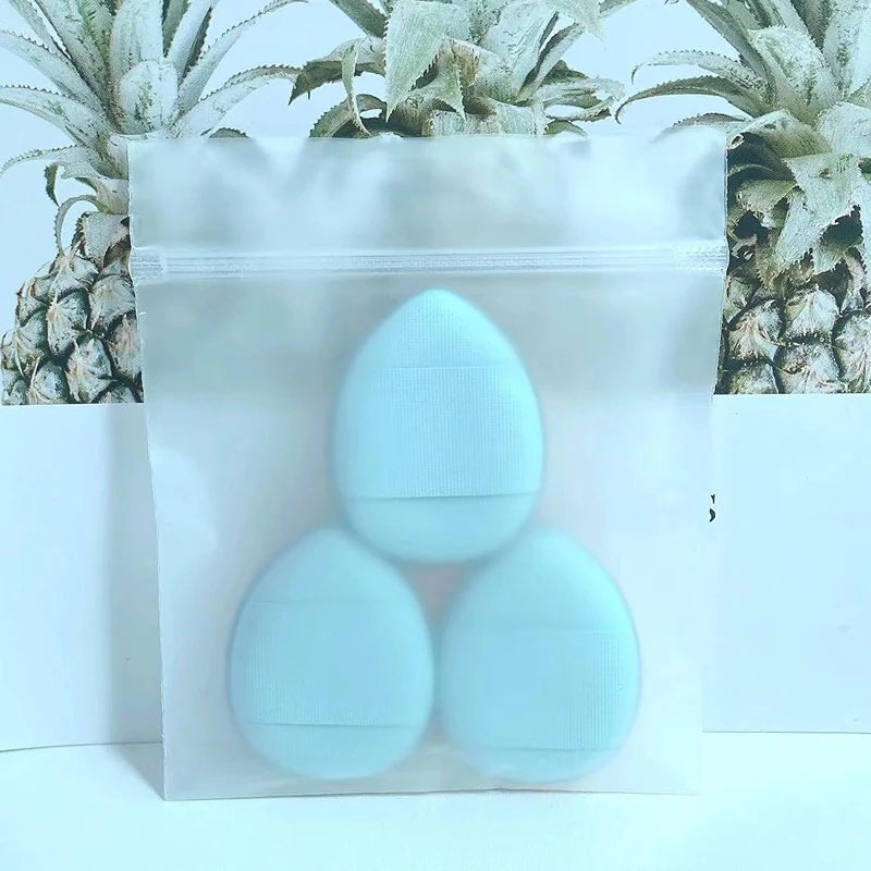 3/10pcs Mini Size Professional Cosmetic Cushion Puff Concealer Foundation Detail Puff Finger Puff Set Makeup Sponge Beauty Tool