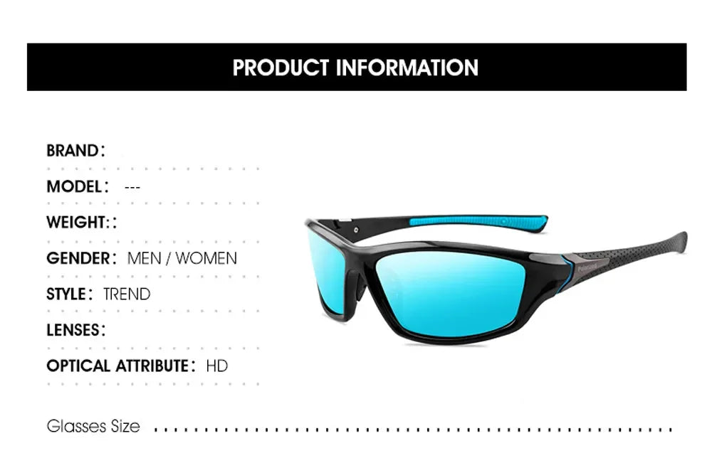 2024 Unisex 100% UV400 Polarised Driving Sun Glasses For Men Polarized Stylish Sunglasses Retro Fashion Male Goggle Eyewears