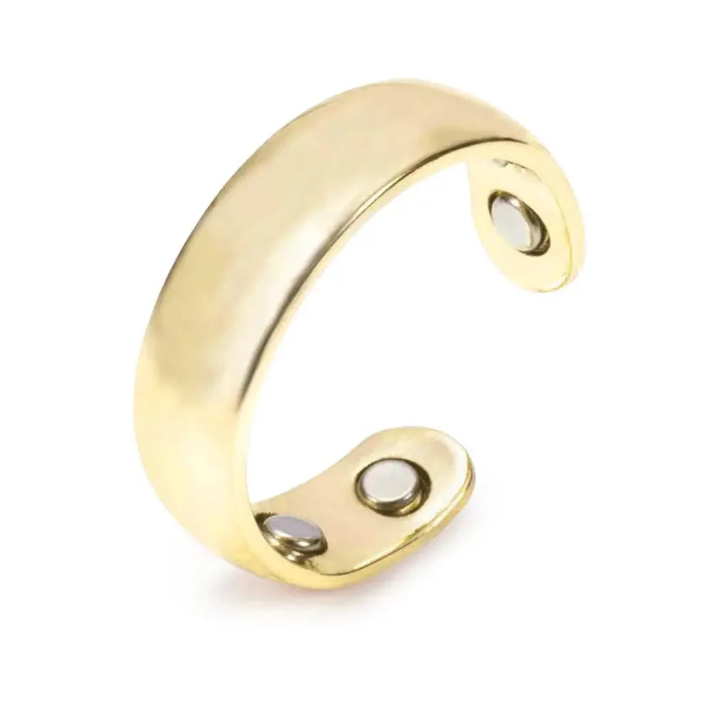 Energy Magnetic Tourmaline Ring Health Care Jewelry For Man Women Ring Bangle Slimming Product Magnetic Ring