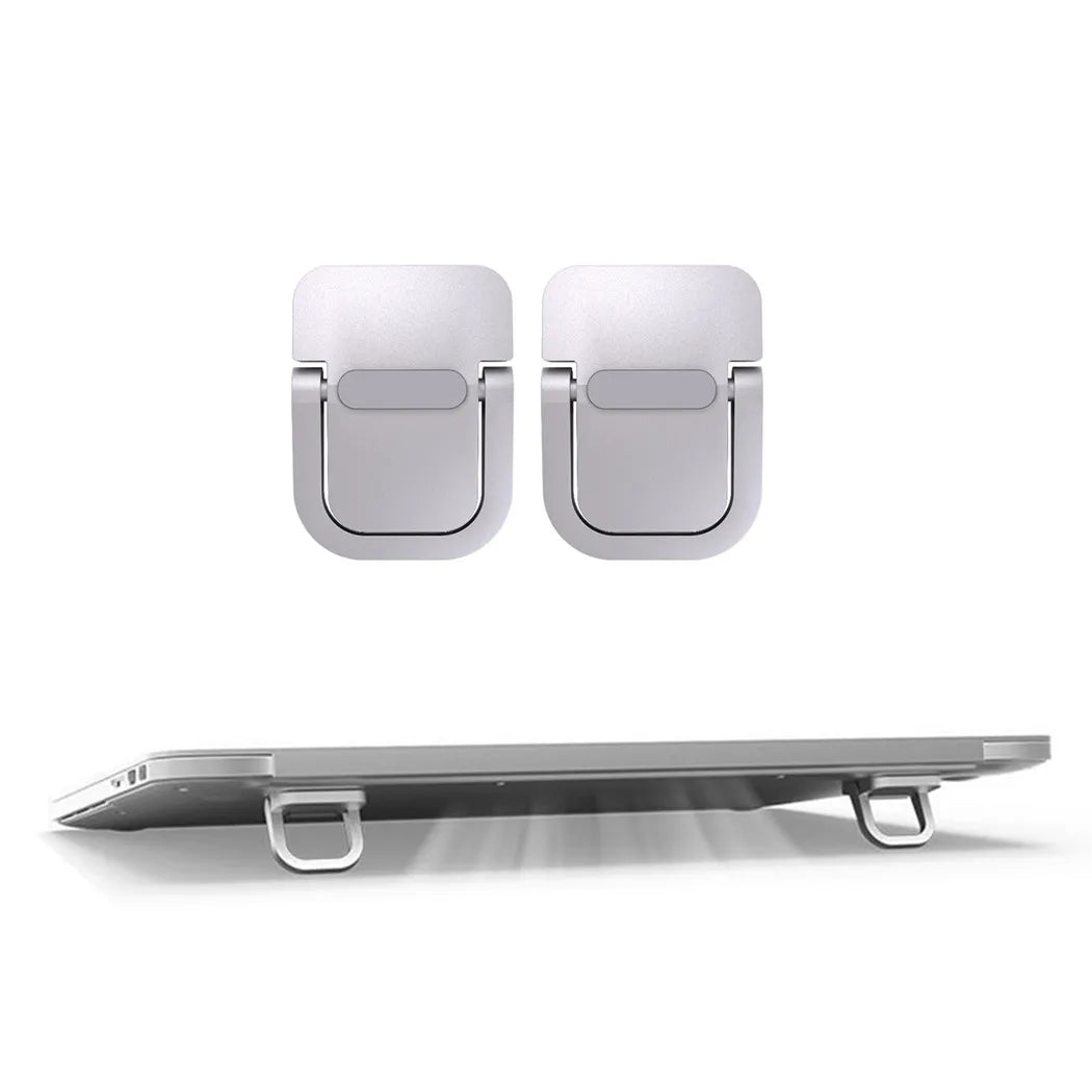Adjustable Folding Laptop Stand Mini Legs Ultra-thin Portable Support for Macbook Notebook Cooling Holder Feet Invisible Bracket