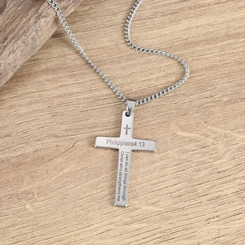 Christian Iced Out Bling Jesus Head Portrait Necklace Pendant Male and Female Cross Catholic Amulet Jewelry