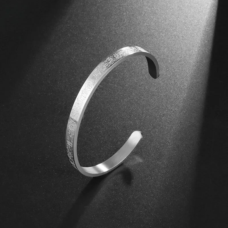 Silver-Plated Moebius Cuff Bangles Engraved Fish Elephant Totem Infinite Loop Bracelet Men's Twisted Armband Cuff Jewelry Gift