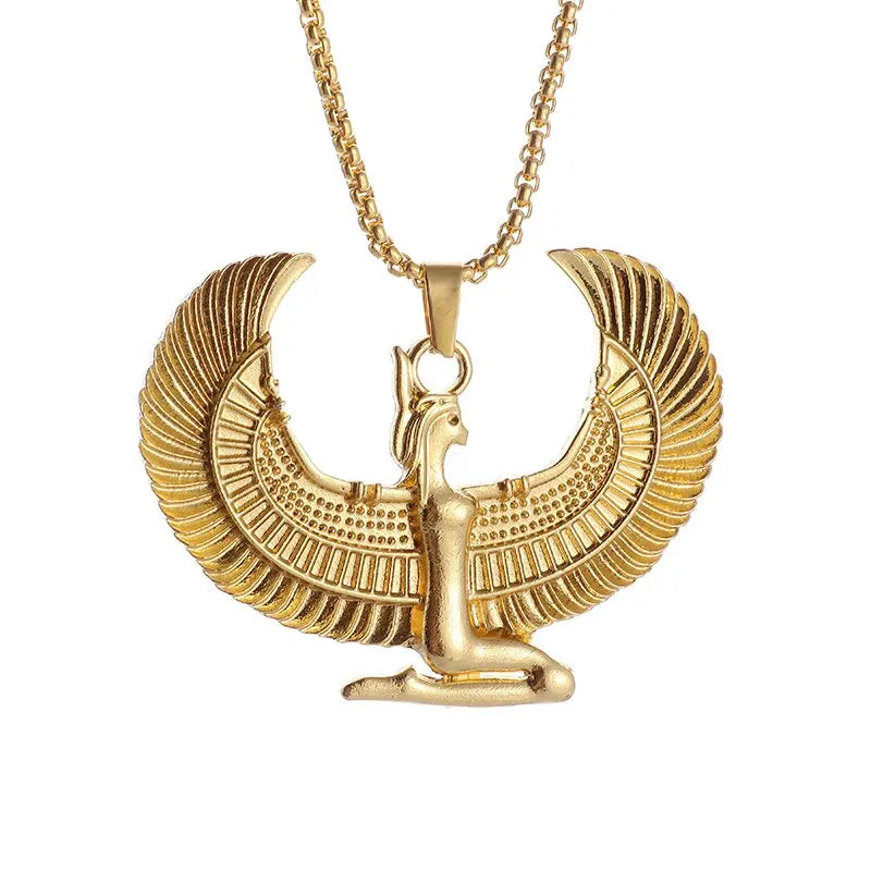 Retro Buddhist Exorcist Vajra Pendant Necklace Fashion Religious Good Luck Amulet Wealth Jewelry for Men