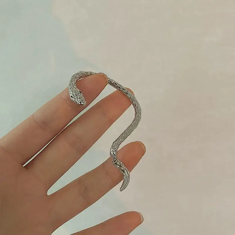 1Pc Snake Earring Clips Without Piercing Punk Non Pierced Clip Earrings Ear Cuffs for Women Men Fake Piercing Jewelry New
