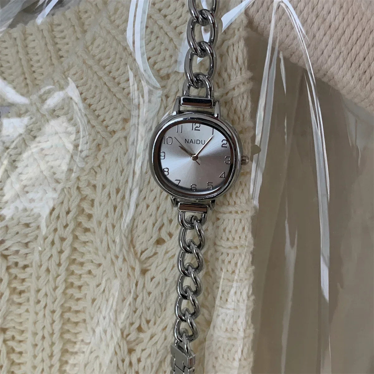 Brand Oval Dial Quartz Watch Korean Version Simple and Fashion Women's Bracelet Wristwatch Luxury Gift Small Green Watches