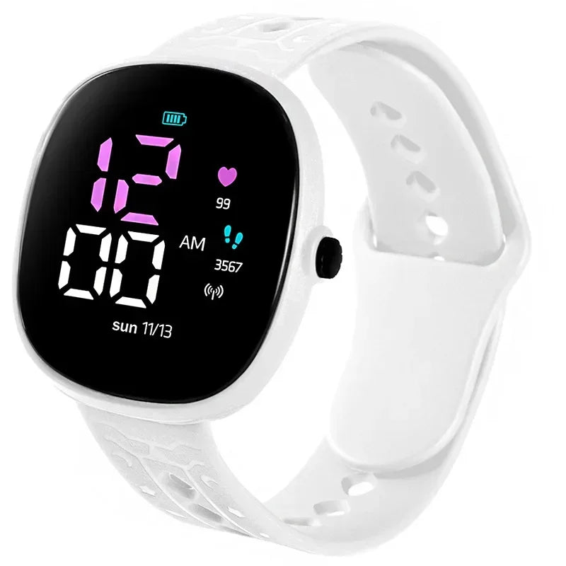 New LED Student Electronic Watch Children Wrist Watch Sports Waterproof Children's Digital Watch kids