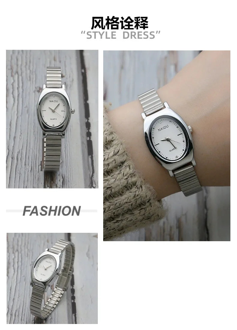 Brand Women Watch Adjustable Stainless Steel Strap Ladies Quartz Watches Luxury Gift Simple Fashion Wristwatches Dropshipping