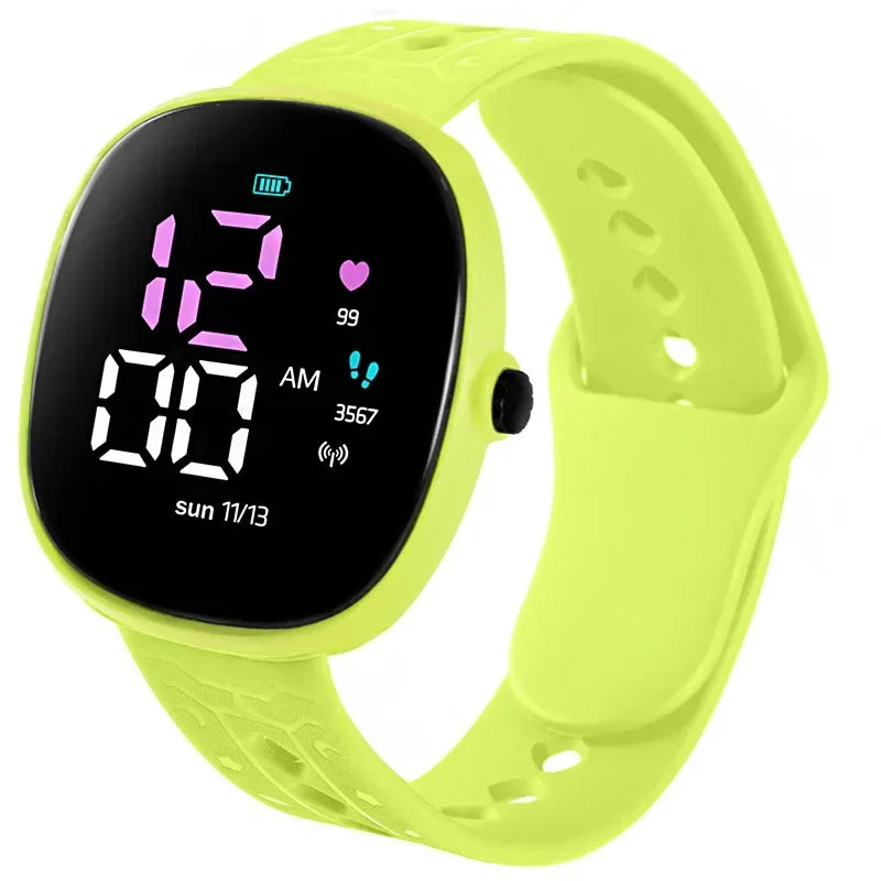 New LED Student Electronic Watch Children Wrist Watch Sports Waterproof Children's Digital Watch kids