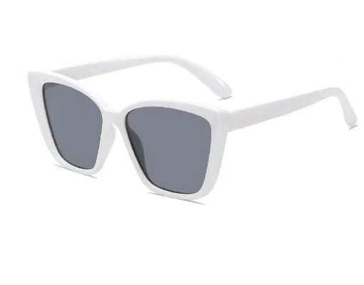 INS Vintage Cat Eye Sunglasses Women Square Small Frame Sun Glasses Female Brand Designer Retro Shades Fashion Oculos De Sol