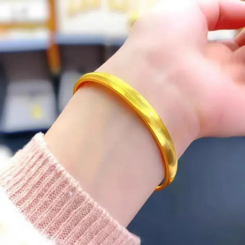 New Gold/Silver Color Bracelet Bangle for Women Classical Style Vintage Bracelet Bangle Jewlery Gifts Accessories