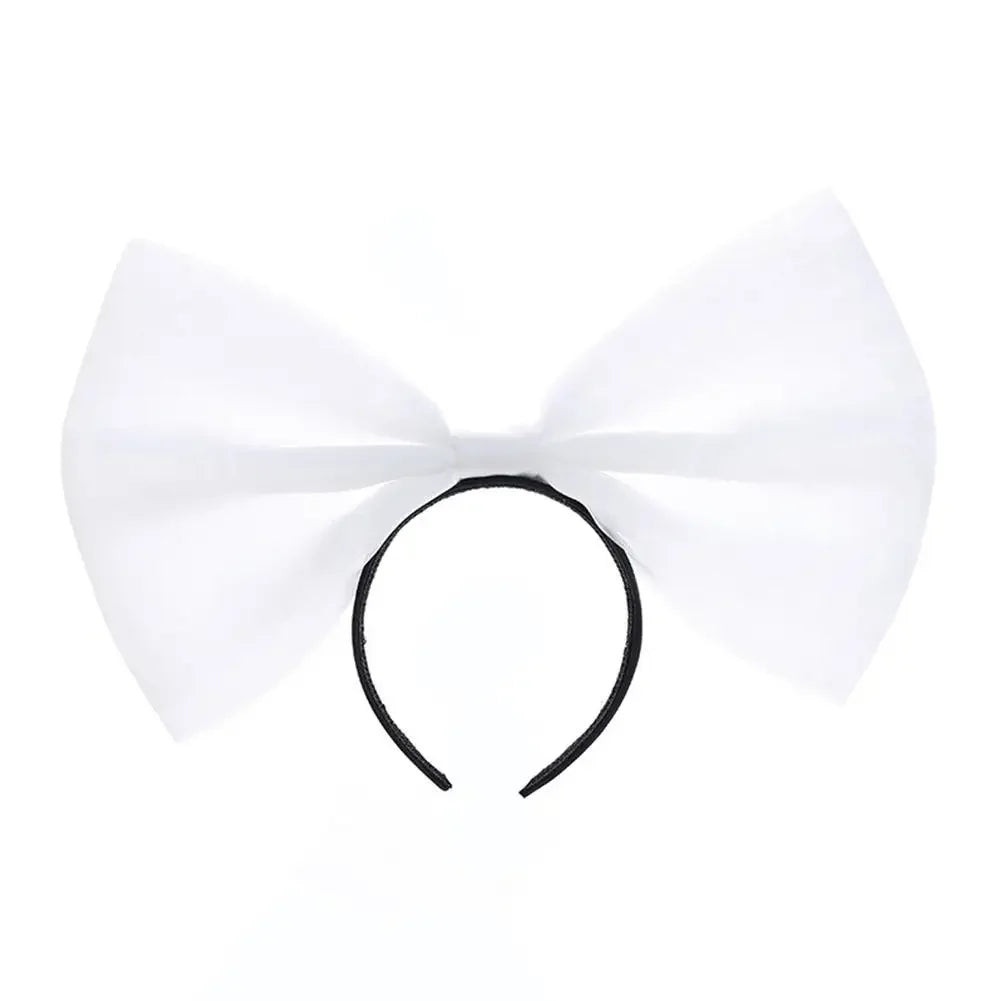 Pink Black big Bow Knot Hairbands Hairpin for Women Girls Hair Accessories Hair Band Ties Headbands for Children Headdress