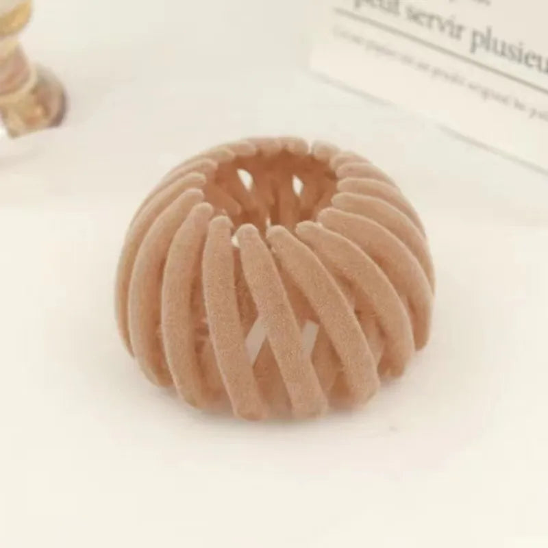 Ponytail Hair Rings Clips Hair Clips Women Bird Nest Shaped Hair Hairpin Simple Magic Lazy Braider Tool Women Hair Accessories