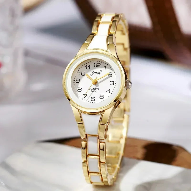 New Versatile Women's Watch Steel Belt Bracelet Student Silent Quartz Watch Dropshipping Ladires Luxury Gift Clock Reloj Mujer