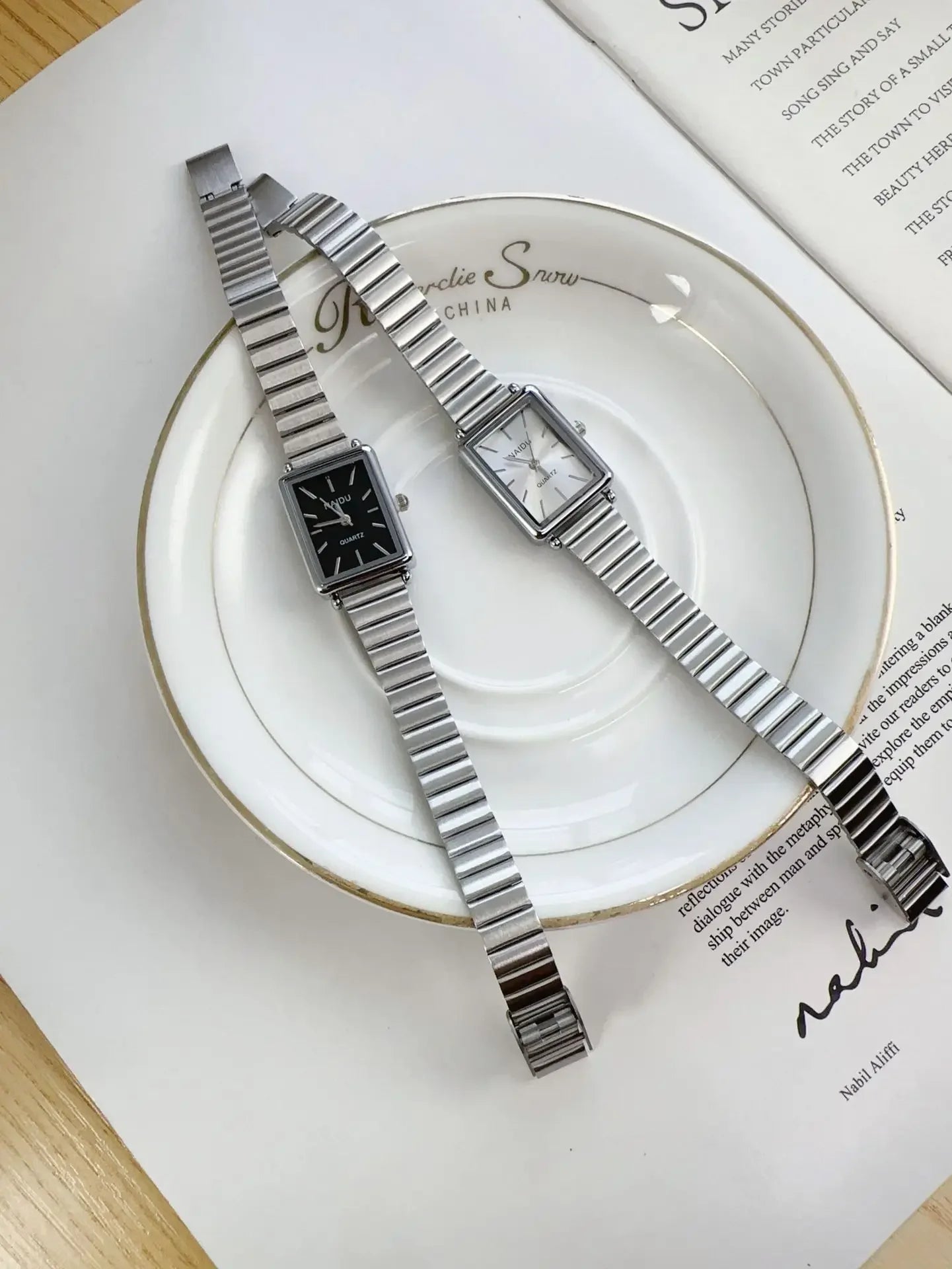 2025 New Women Watch Stainless Steel Belt Quartz Watch Luxury Ladies Quartz Wristwatch Dropshipping Relojes Para Mujer