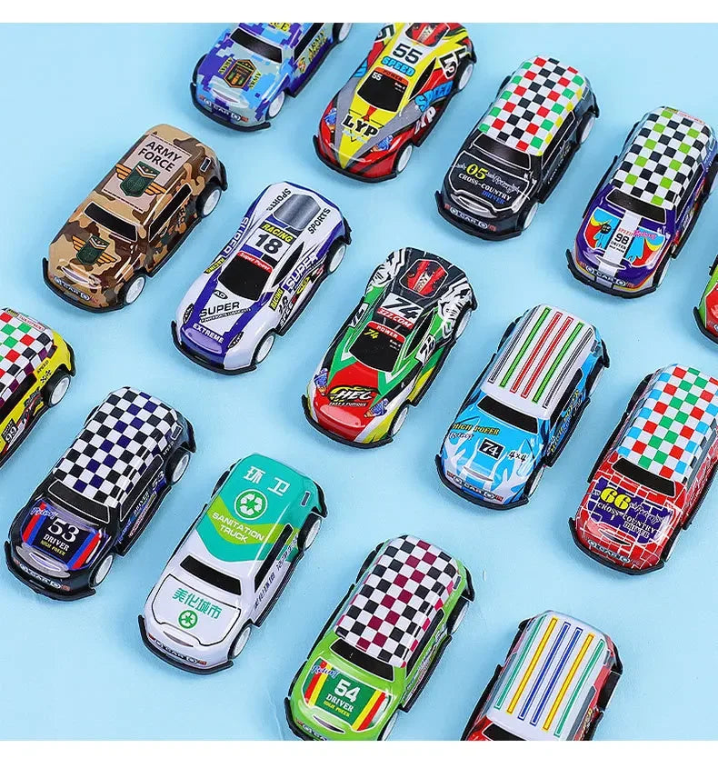 Children Stunt Car Model Alloy Body Pull Ejection Jumping Mini Cars Simulation Diecast Vehicle Collectible Toys for Kids Gift