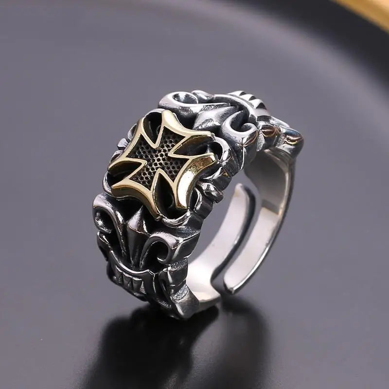Retro Personality Gothic Pirate Skull Rings for Men Women Hip Hop Rock Party Biker Jewelry