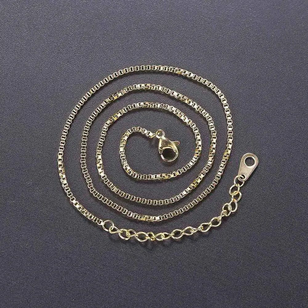 Hip Hop Cross Pendant Rope Box Chain Necklaces for Men Women Luxury Inlaid CZ Punk Personality Rapper Accessory Fashion Jewelry