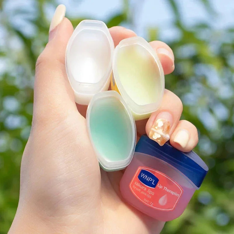 4/6/8 Pieces Set Vaseline Lip Balm Moisturizing Lip Mask Repairing Lips for Men and Women Fade Lip Lines Korea Lip Cream