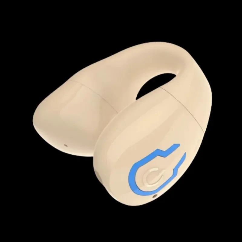 Bluetooth 5.4 Earphone Ear Clip Headphone Wireless Headset HiFi Stereo Noise Reduction Waterproof Earbud for Xiaomi iPhone