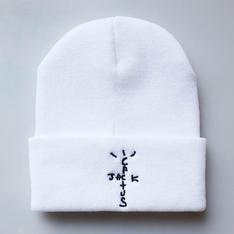 new Cactus Beanie Rapper Embroidery Warm Winter Hat Knitted Hat Skullies Beanies Hat Hip Hop Knit Cap
