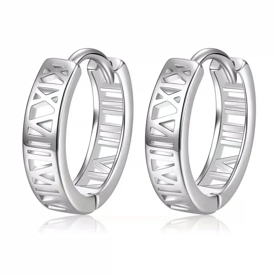 Fashion Personality Creative Snake Winding Plant Vine Hoop Earrings for Men Women Daily Wear Hypoallergenic Luxury Jewelry