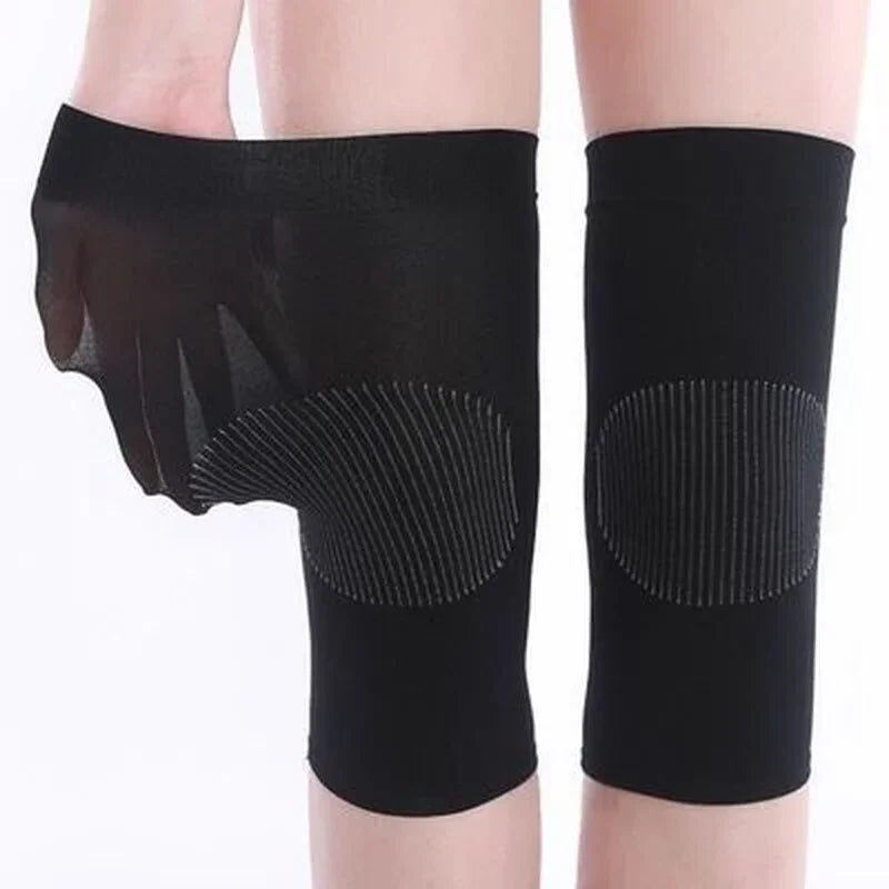 1pair Thermal Knee Pads Knee-Joint Protector Support Pad Comfortable Men Women Running Jogging Cycling Fitness Knee Pads